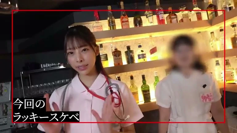Wフェラ＆手マンで絶頂！コンカフェ嬢とハメまくり！ナースコス騎乗位で精液注入！【かのん】
